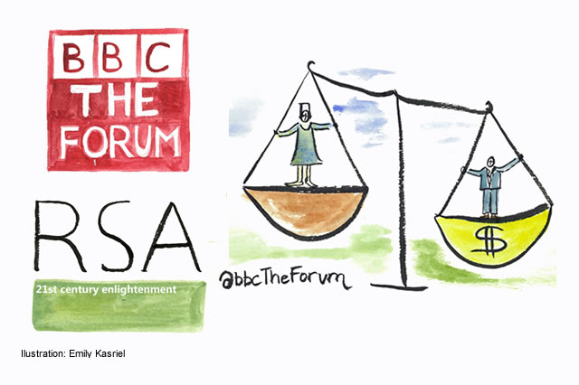 Mary Robinson guest presents BBC The Forum