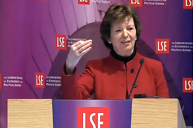 Mary Robinson Lecture at London School of Economics