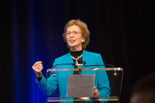 Mary Robinson delivers Keynote Address on the Nexus between the Creative Economy and Green Growth