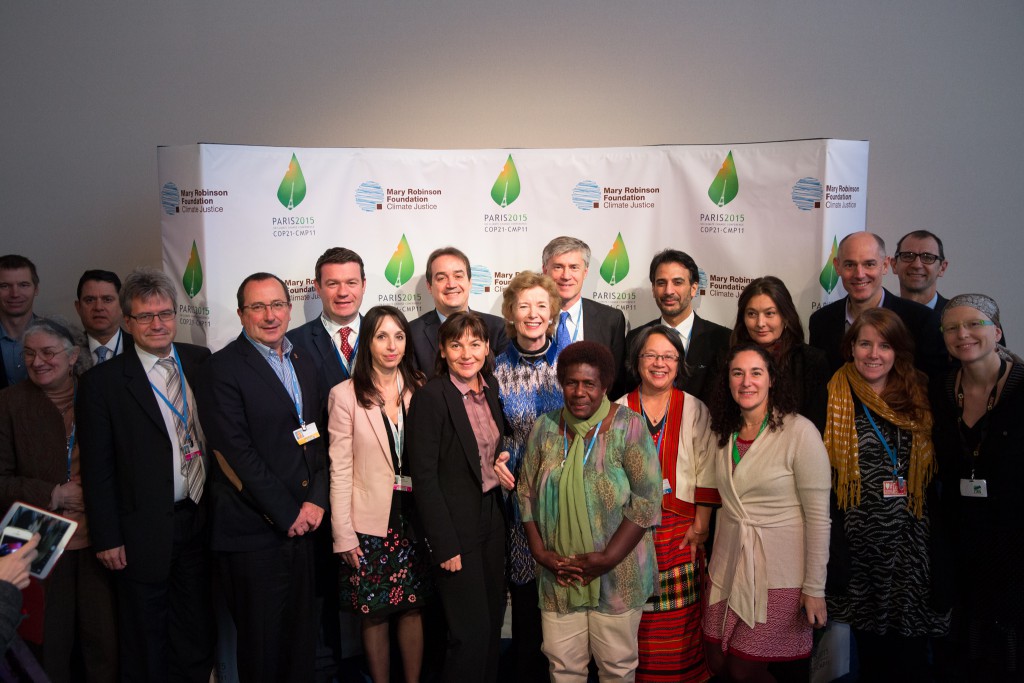 Group_Human Rights Day Breakfast Meeting COP21_Credit Mary Robinson Foundation - Climate Justice